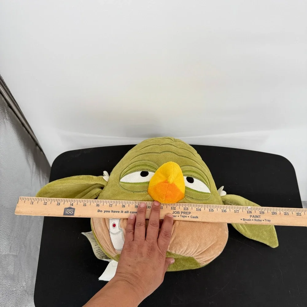 Angry Birds Star Wars Yoda Plush Pillow 12 inch Green‎ Jedi Master Rovio 2012